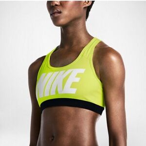 Nike Women's Yellow Sports Bra